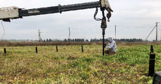 Установка винтовых свай Изобильный цена от 3055 руб.
