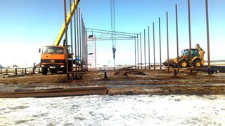 Аренда экскаватора погрузчика с ямобуром в Изобильный цена от 1528 руб